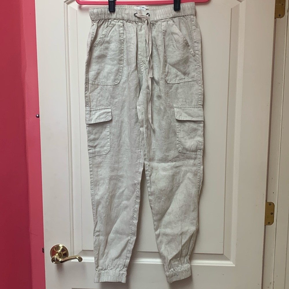 Nicole Miller 100 % linen pant